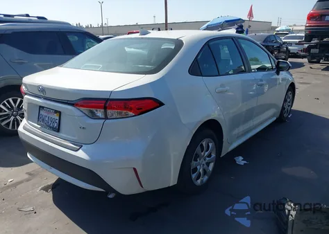 2021 Toyota Corolla Le z USA, uszkodzony, nr VIN 5YFEPMAE7MP223294